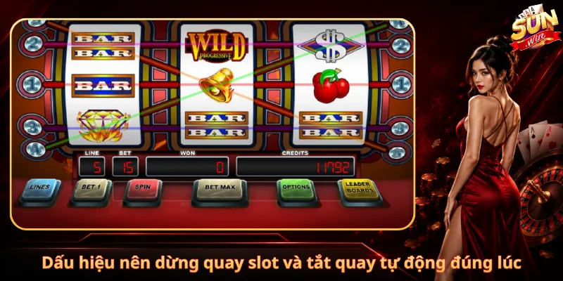Dấu hiệu nên dừng quay slot và tắt quay tự động đúng lúc