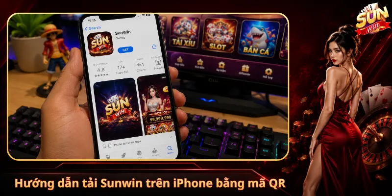 Hướng dẫn tải Sunwin trên iPhone bằng mã QR