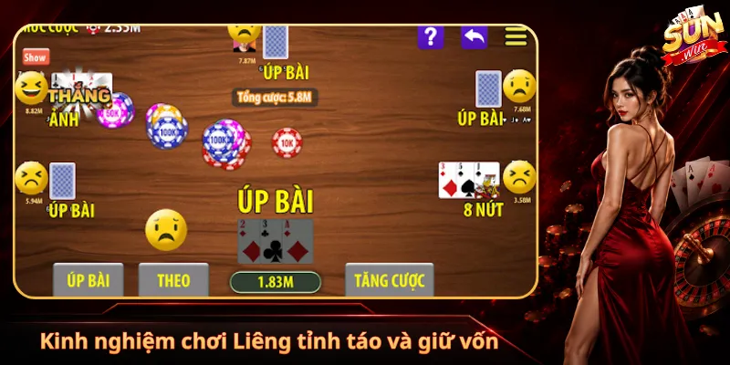 Kinh nghiệm chơi Liêng tỉnh táo và giữ vốn