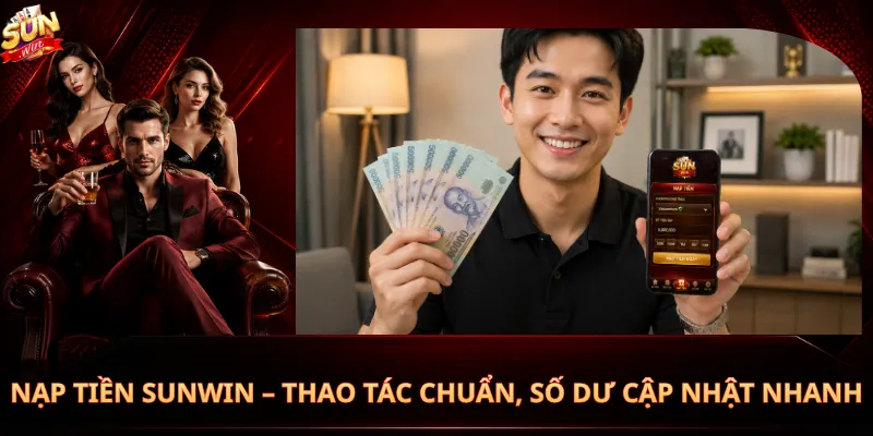 Nạp Tiền Sunwin – Thao Tác Chuẩn, Số Dư Cập Nhật Nhanh