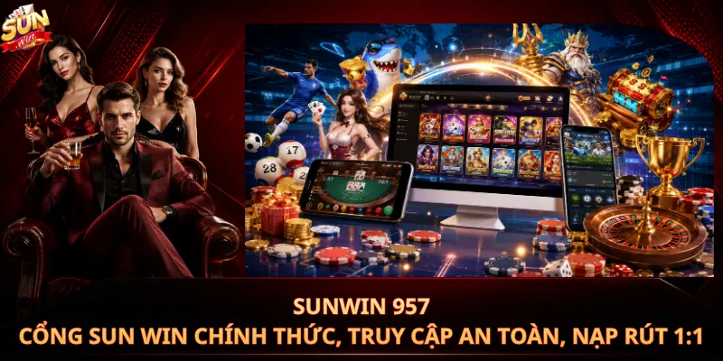 Sunwin 957 – Cổng Sun Win chính thức, truy cập an toàn, nạp rút 1:1